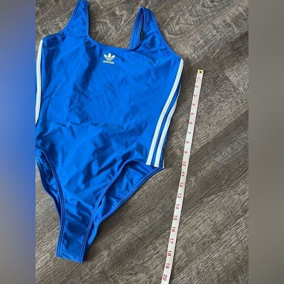 Adidas Adicolor 3-Stripes Swimsuit- Size 14 - Picture 8 of 9